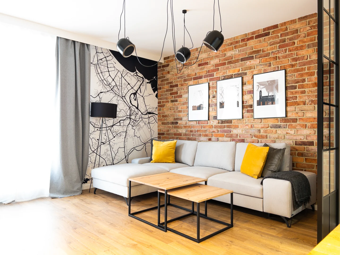 Apartament z dwiema sypialniami przy Stoczni